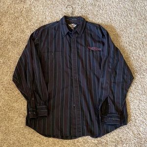 Men’s Harley Davidson Long Sleeve Buttondown